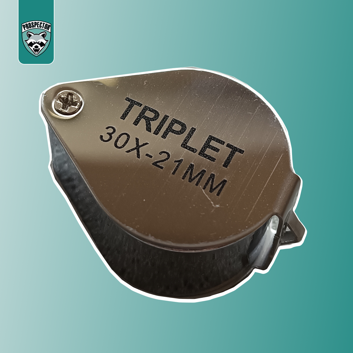 Goldaufbewahrung Set - Lupe 30fach + 8x Sammelgläser + 4x Pipetten